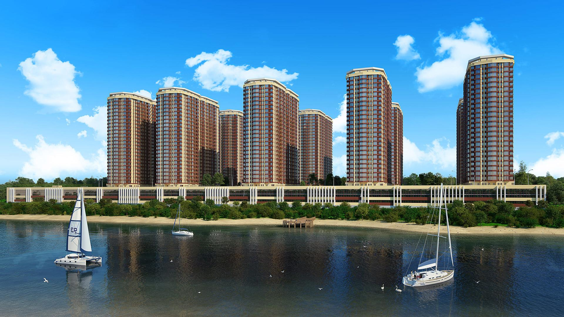 Город у реки