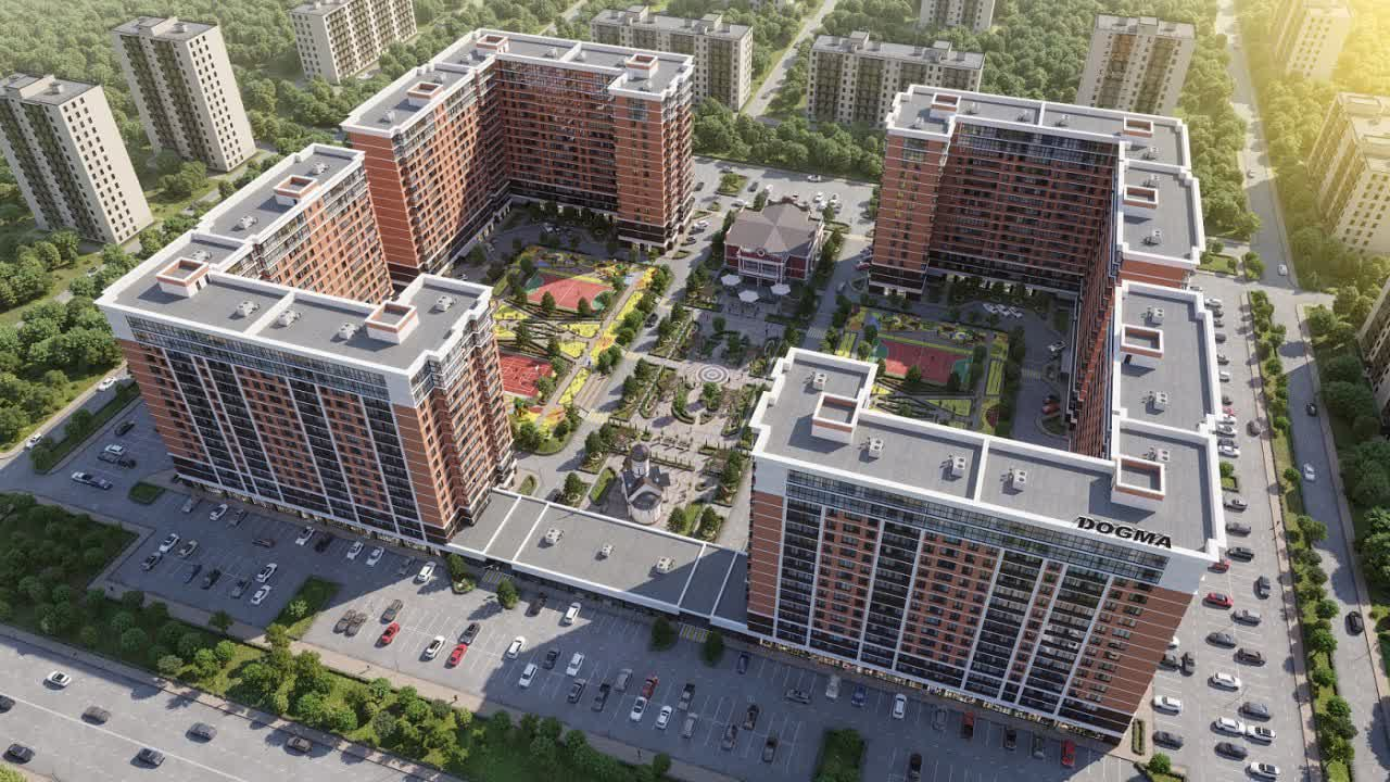 Дизайн и ремонт квартир в ЖК "Самолет" от застройщика "DOGMA (Догма)" в Ростове-на-Дону