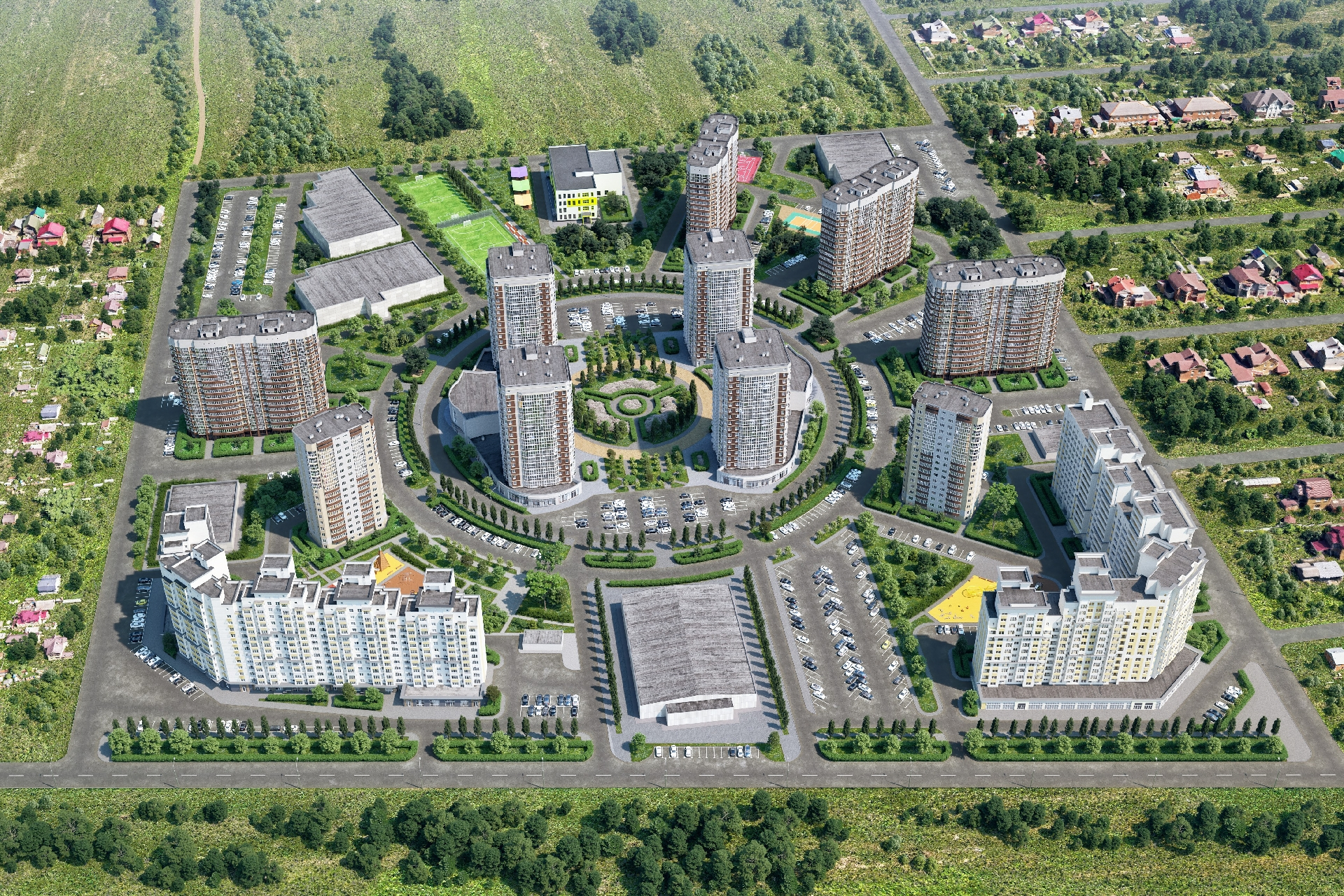 Дизайн и ремонт квартир в ЖК "Зеленодар" от застройщика "AVA" в Ростове-на-Дону